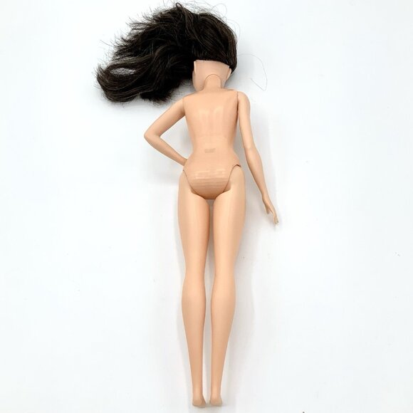 BARBIE Fashionista NAUTICAL TOP #61 Replacement Barbie Doll Nude Petite Flatfeet - Picture 9 of 14